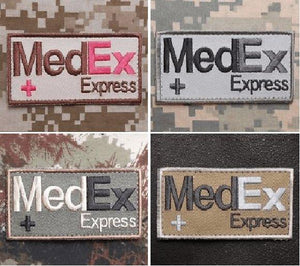 BuckUp Tactical Morale Patch Hook MedEx Express Patches 2.75" - BuckUp Tactical