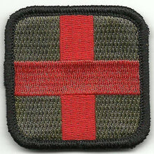 BuckUp Tactical Morale Patch Hook Medic Cross EMT Patches 2" - BuckUp Tactical