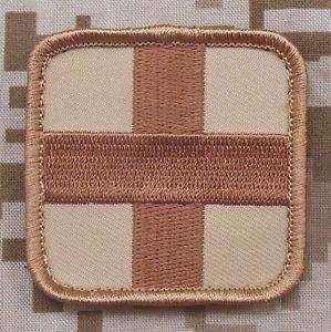 BuckUp Tactical Morale Patch Hook Medic Cross EMT Patches 2