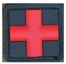 BuckUp Tactical Morale Patch Hook Medic Cross PVC Patches 1” Sized - BuckUp Tactical