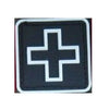 Black with White Border Outline