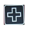 Black with White Border Outline