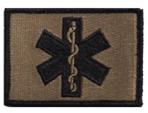 BuckUp Tactical Morale Patch Hook Medic EMT Patches 2x3" - BuckUp Tactical