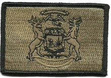 BuckUp Tactical Morale Patch Hook Michigan Lansing State Patches 3x2" - BuckUp Tactical