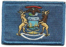 BuckUp Tactical Morale Patch Hook Michigan Lansing State Patches 3x2" - BuckUp Tactical
