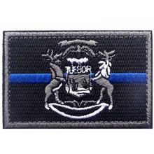 BuckUp Tactical Morale Patch Hook Michigan Lansing State Patches 3x2" - BuckUp Tactical