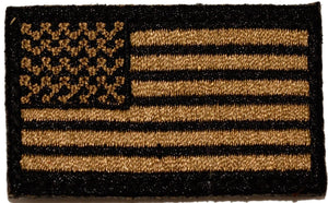 BuckUp Tactical Morale Patch Hook MINI USA US Flag Forward Facing Patches 2x1" - BuckUp Tactical