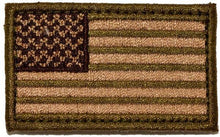 BuckUp Tactical Morale Patch Hook MINI USA US Flag Forward Facing Patches 2x1" - BuckUp Tactical