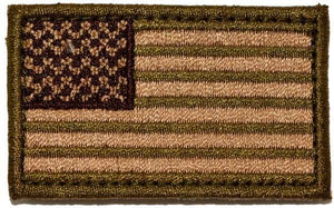 BuckUp Tactical Morale Patch Hook MINI USA US Flag Forward Facing Patches 2x1" - BuckUp Tactical