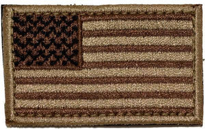BuckUp Tactical Morale Patch Hook MINI USA US Flag Forward Facing Patches 2x1" - BuckUp Tactical