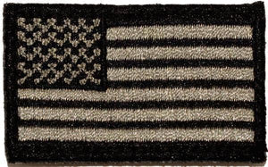 BuckUp Tactical Morale Patch Hook MINI USA US Flag Forward Facing Patches 2x1" - BuckUp Tactical