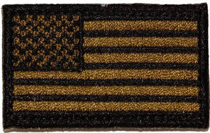 BuckUp Tactical Morale Patch Hook MINI USA US Flag Forward Facing Patches 2x1" - BuckUp Tactical