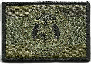 BuckUp Tactical Morale Patch Hook Missouri Jefferson City State Patches 3x2" - BuckUp Tactical