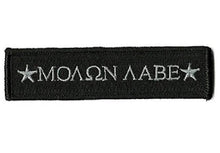 BuckUp Tactical Morale Patch Hook Molon Labe Morale Patches 3.75x1" - BuckUp Tactical