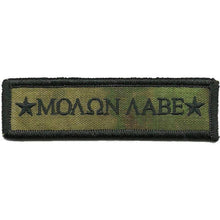 BuckUp Tactical Morale Patch Hook Molon Labe Morale Patches 3.75x1" - BuckUp Tactical
