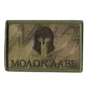 BuckUp Tactical Morale Patch Hook Molon Labe Patches 2x3" - BuckUp Tactical