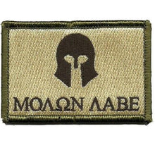 BuckUp Tactical Morale Patch Hook Molon Labe Patches 2x3" - BuckUp Tactical