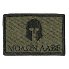 BuckUp Tactical Morale Patch Hook Molon Labe Patches 2x3" - BuckUp Tactical