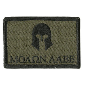 BuckUp Tactical Morale Patch Hook Molon Labe Patches 2x3" - BuckUp Tactical
