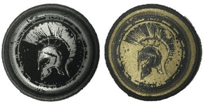 BuckUp Tactical Morale Patch Hook Molon Labe Spartan Circle 3" Sized Patches - BuckUp Tactical