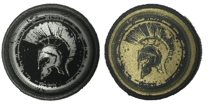 BuckUp Tactical Morale Patch Hook Molon Labe Spartan Circle 3