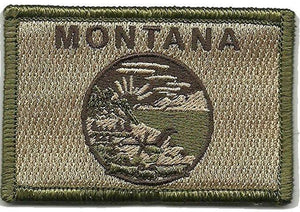 BuckUp Tactical Morale Patch Hook Montana Helena State Patches 3x2" - BuckUp Tactical