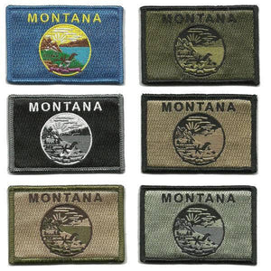 BuckUp Tactical Morale Patch Hook Montana Helena State Patches 3x2" - BuckUp Tactical