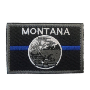 BuckUp Tactical Morale Patch Hook Montana Helena State Patches 3x2" - BuckUp Tactical