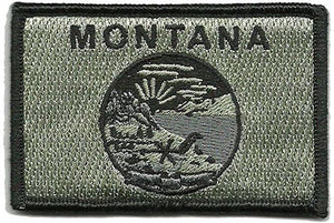 BuckUp Tactical Morale Patch Hook Montana Helena State Patches 3x2" - BuckUp Tactical