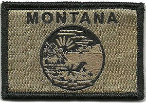 BuckUp Tactical Morale Patch Hook Montana Helena State Patches 3x2" - BuckUp Tactical