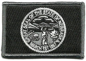 BuckUp Tactical Morale Patch Hook Nebraska Lincoln State Patches 3x2" - BuckUp Tactical