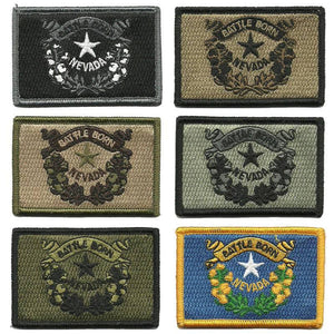 BuckUp Tactical Morale Patch Hook Nevada Carson City State Patches 3x2" - BuckUp Tactical