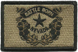 BuckUp Tactical Morale Patch Hook Nevada Carson City State Patches 3x2" - BuckUp Tactical