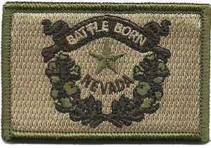 BuckUp Tactical Morale Patch Hook Nevada Carson City State Patches 3x2" - BuckUp Tactical