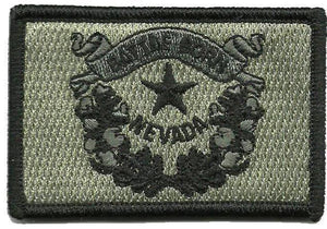 BuckUp Tactical Morale Patch Hook Nevada Carson City State Patches 3x2" - BuckUp Tactical