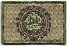 BuckUp Tactical Morale Patch Hook New Hampshire Concord State Patches 3x2" - BuckUp Tactical