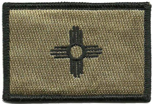 BuckUp Tactical Morale Patch Hook New Mexico Santa Fe State Patches 3x2" - BuckUp Tactical