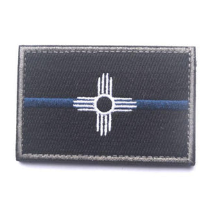 BuckUp Tactical Morale Patch Hook New Mexico Santa Fe State Patches 3x2" - BuckUp Tactical