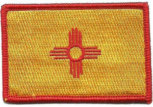 BuckUp Tactical Morale Patch Hook New Mexico Santa Fe State Patches 3x2" - BuckUp Tactical