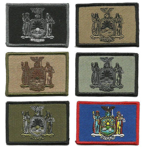 BuckUp Tactical Morale Patch Hook New York Albany State Patches 3x2" - BuckUp Tactical
