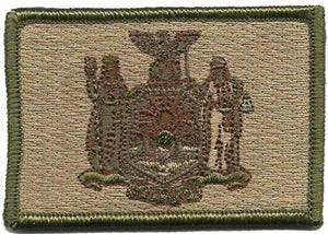 BuckUp Tactical Morale Patch Hook New York Albany State Patches 3x2" - BuckUp Tactical