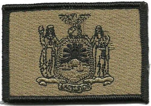 BuckUp Tactical Morale Patch Hook New York Albany State Patches 3x2" - BuckUp Tactical