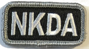 BuckUp Tactical Morale Patch Hook NKDA Allergy Patches 2x1".