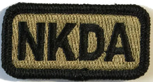 BuckUp Tactical Morale Patch Hook NKDA Allergy Patches 2x1".