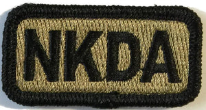 BuckUp Tactical Morale Patch Hook NKDA Allergy Patches 2x1" - BuckUp Tactical