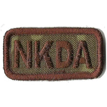 BuckUp Tactical Morale Patch Hook NKDA Allergy Patches 2x1".