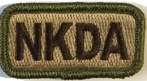 BuckUp Tactical Morale Patch Hook NKDA Allergy Patches 2x1".