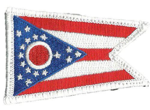 BuckUp Tactical Morale Patch Hook Ohio Columbus State Patches 3x2