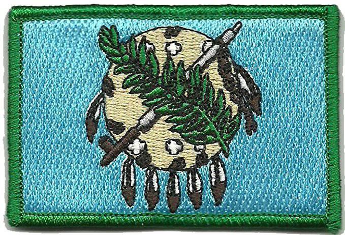 BuckUp Tactical Morale Patch Hook Oklahoma Oklahoma City State Patches 3x2