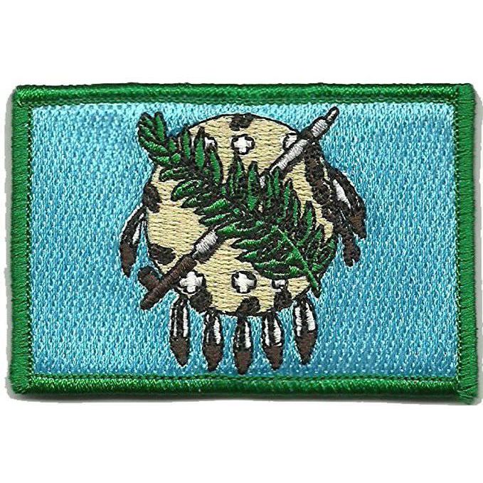 BuckUp Tactical Morale Patch Hook Oklahoma Oklahoma City State Patches 3x2